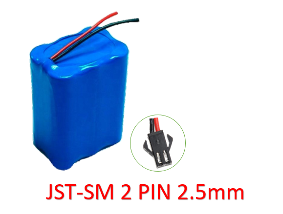 18650 Battery pack 11.1v-12.6v  3S2P for high drain devices