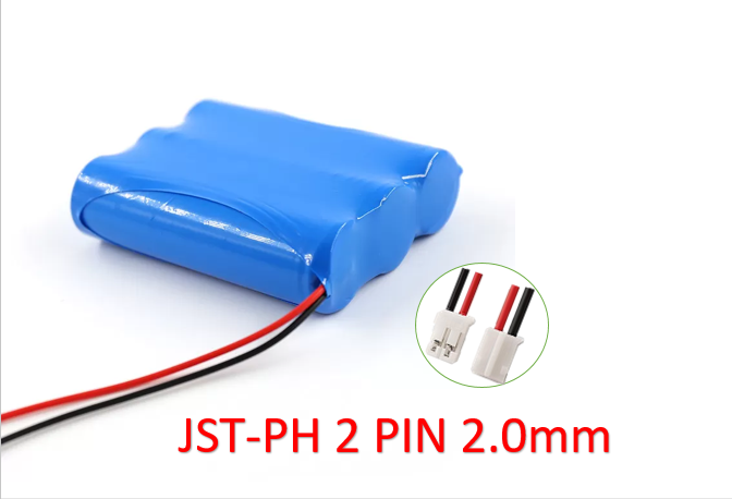 18650 Battery pack 11.1v-12.6v  3S1P for high drain devices