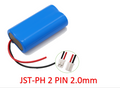 18650 Battery pack 1S2P 3.7V for high and low drain devices