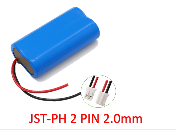 18650 Battery pack 1S2P 3.7V for high and low drain devices